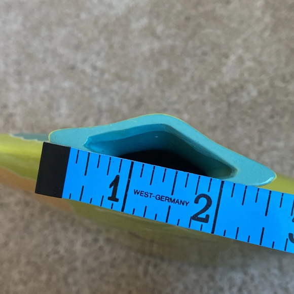 Toyo Next by Jill Rosenwald Art Deco Vase 70s Green‎ Floral Print MCM Abstract - Picture 17 of 17